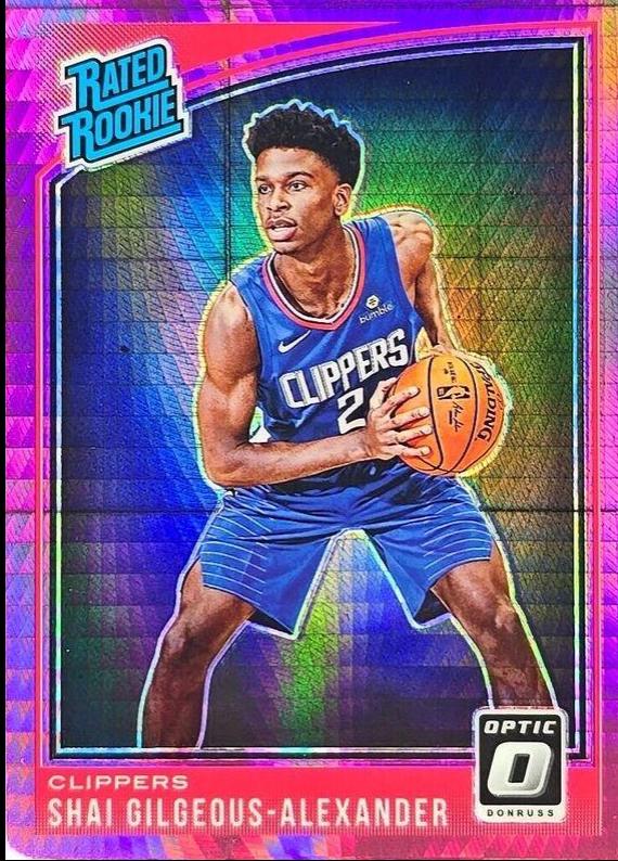 Shai Gilgeous Alexander [Hyper Pink] #162 Prices [Rookie] | 2018