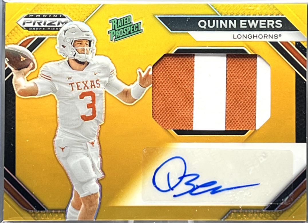 Quinn Ewers [Gold] #PPA-QES Prices | 2024 Panini Prizm Draft Picks