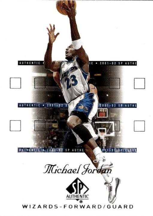 Michael Jordan #90 Prices | 2001 SP Authentic | Basketball Cards