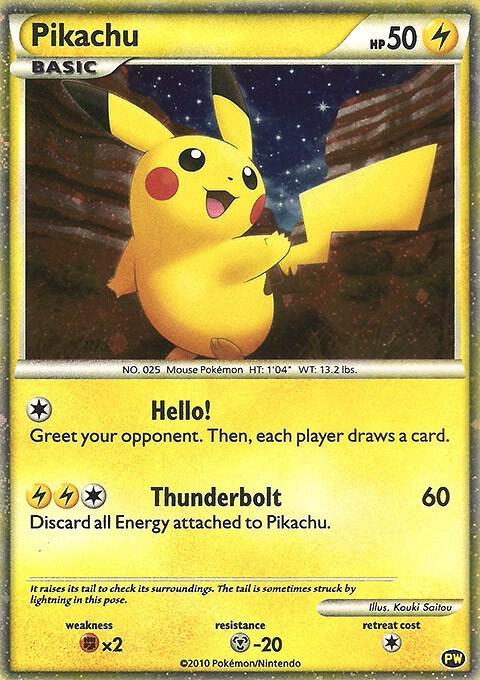 Pikachu [English] Prices | Pokemon 2010 World Collection | Pokemon