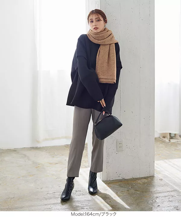 デザインスリーブダイバービッグトップス [C6394] | トップス全品送料