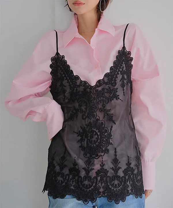 レースキャミビスチェ [C7768] - レディースファッション通販 神戸