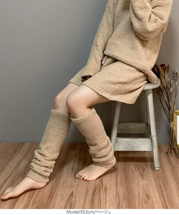 もこもこレッグウォーマー [J975] - レディースファッション通販 神戸