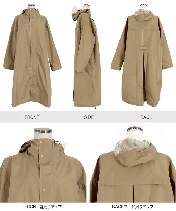ポケッタブルレインコート [K1105] - レディースファッション通販 神戸