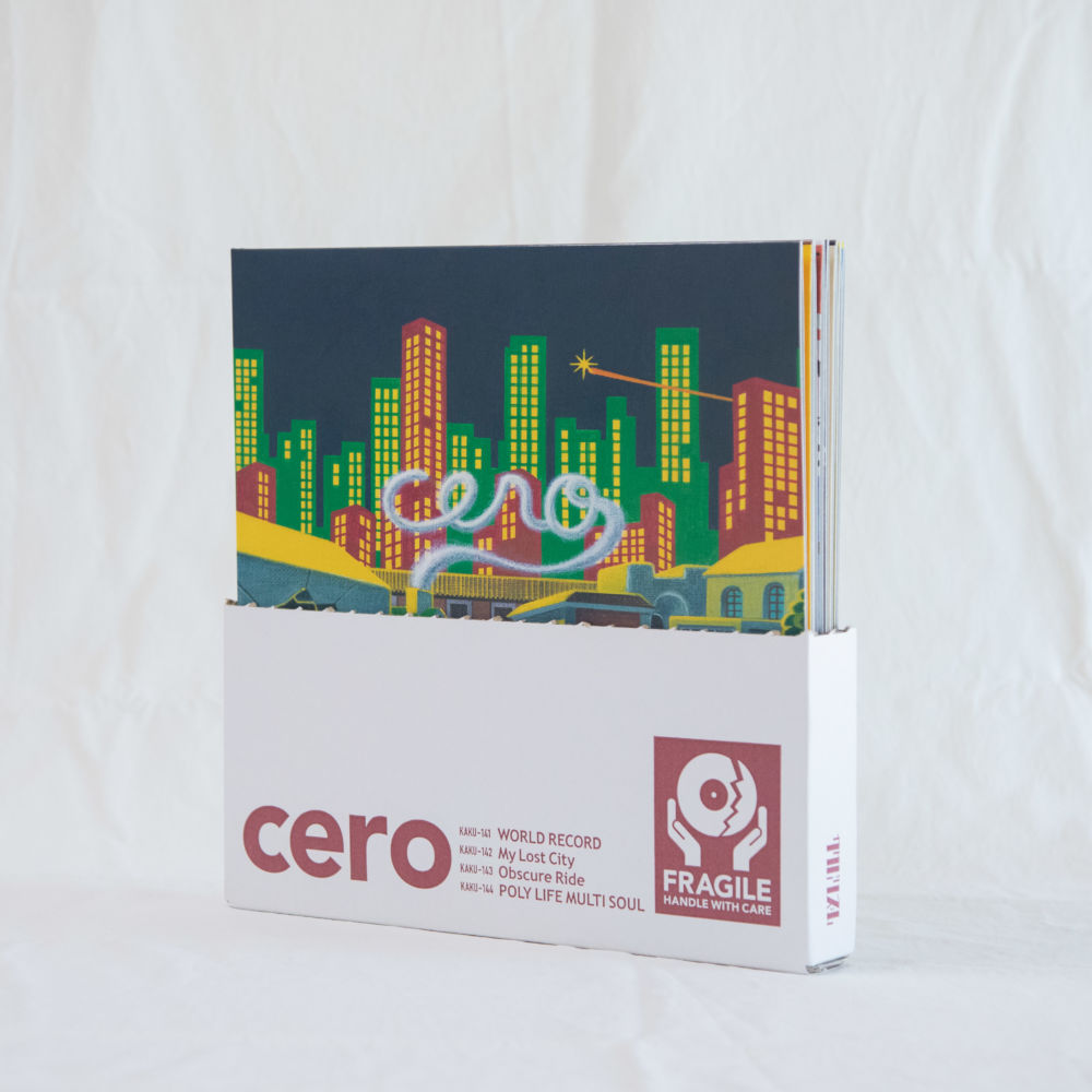 1stアルバムから10年 cero、過去4作のアルバムを新装版LPで一挙再発