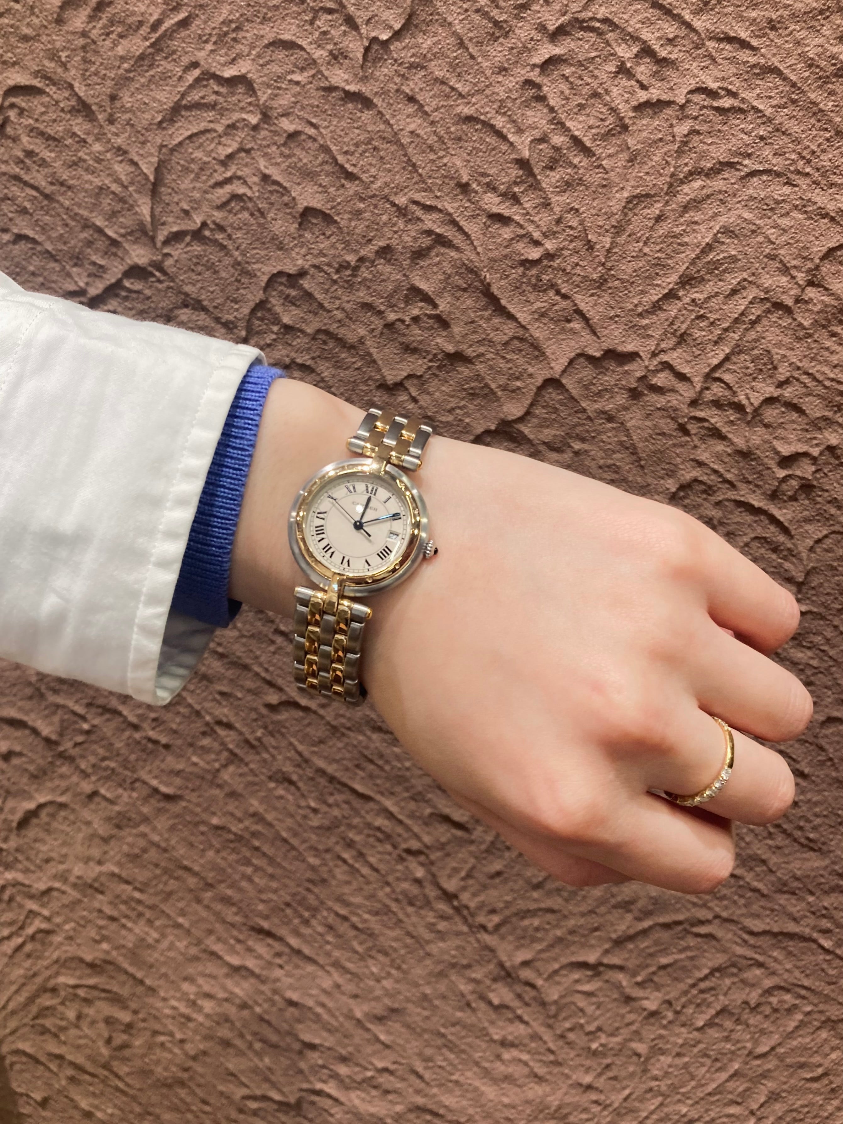 カルティエ Cartier パンテール ヴァンドーム LM 2ロウ