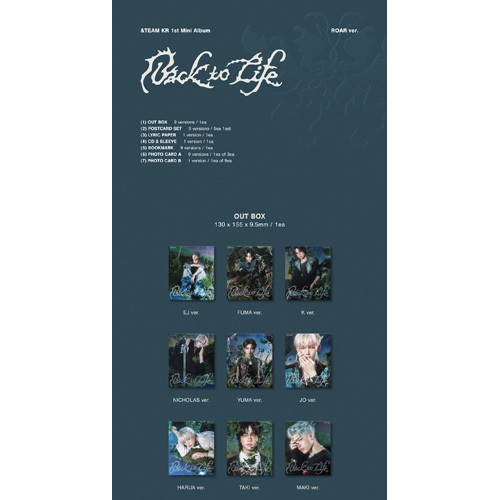 Back to Life【CD】 | &TEAM | UNIVERSAL MUSIC STORE ANNEX