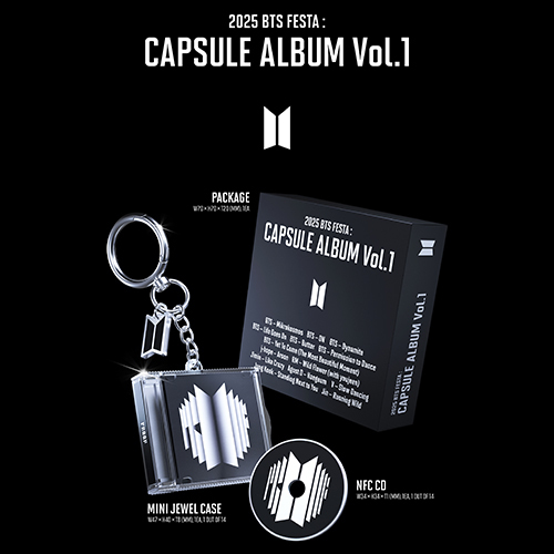2025 BTS FESTA : CAPSULE ALBUM Vol.1【グッズ】 | BTS | UNIVERSAL