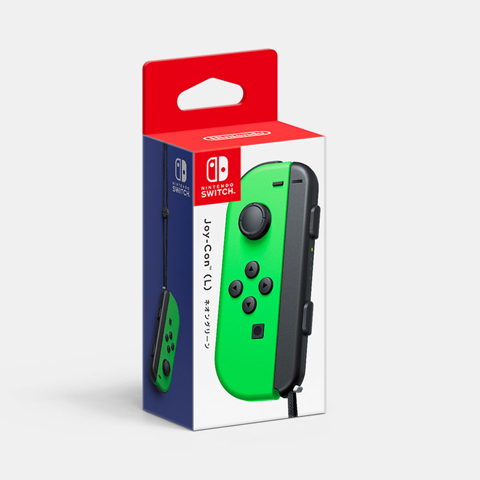 Joy-Con(L) ネオングリーン | My Nintendo Store（マイニンテンドー