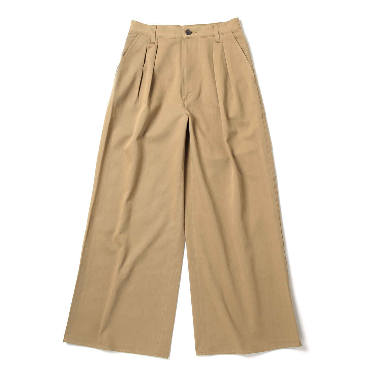 AURALEE / オーラリー | WASHED HEAVY CHINO WIDE PANTS (レディース