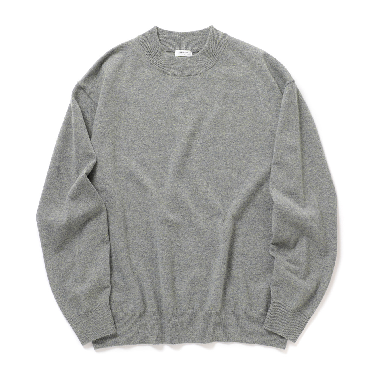 crepuscule / クレプスキュール | Moc Neck P/O - Gray | 通販 - 正規