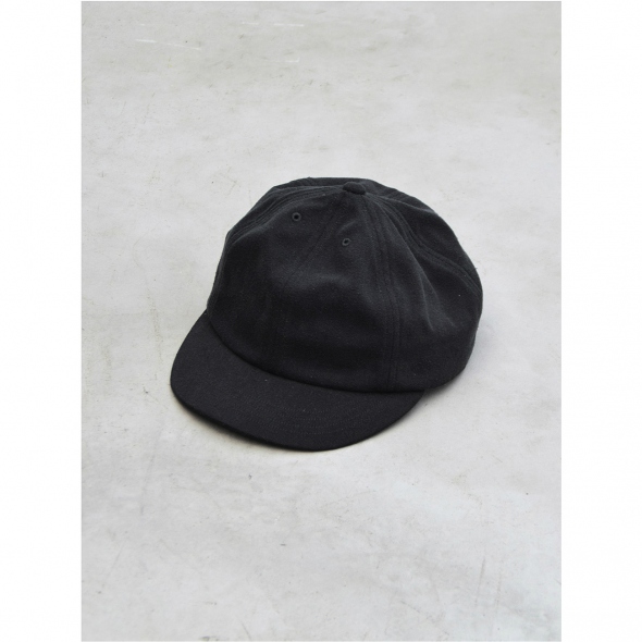 COMOLI / コモリ | シルクネップ キャップ - Black | 通販 - 正規取扱