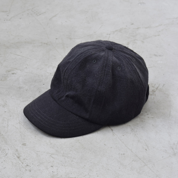 COMOLI / コモリ | シルクネップ キャップ - Black | 通販 - 正規取扱