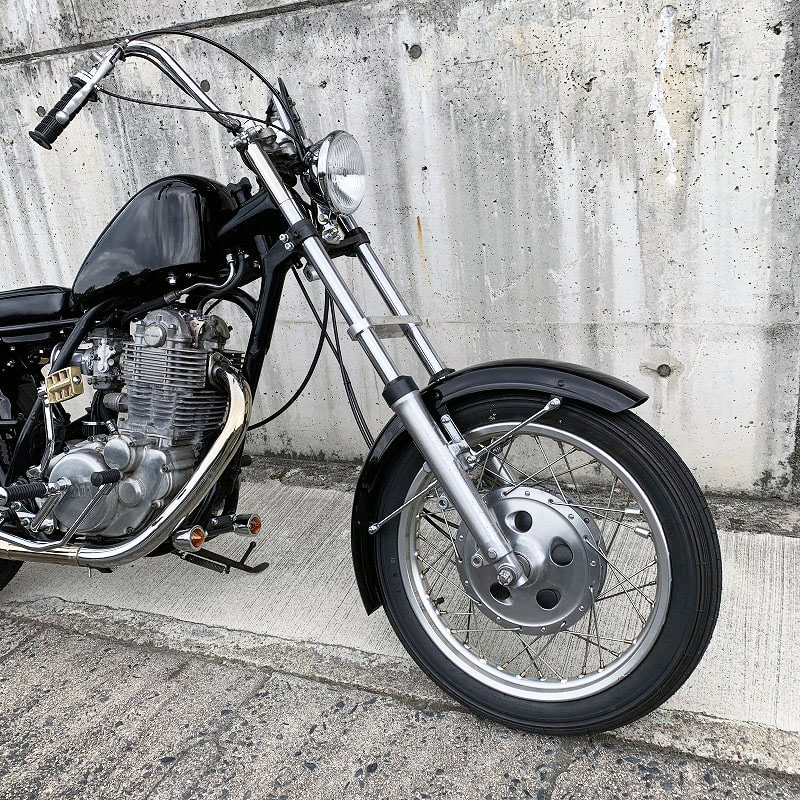 SR400/500用 2％er Original Iron Front Fender】フロントフェンダー