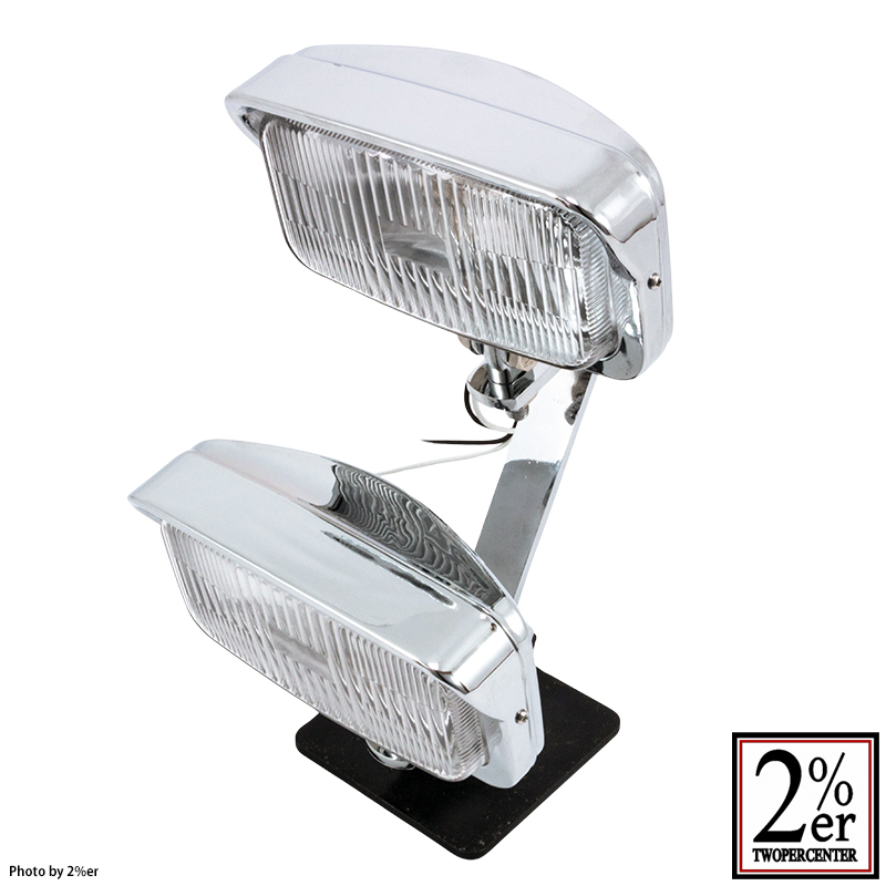 デュアルライトキット ビンテージスタイルスクエアライト / 2％er