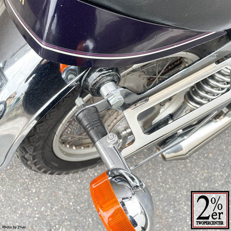 サイドバッグサポート クローム 左用 / 2％er オフィシャルWebstore