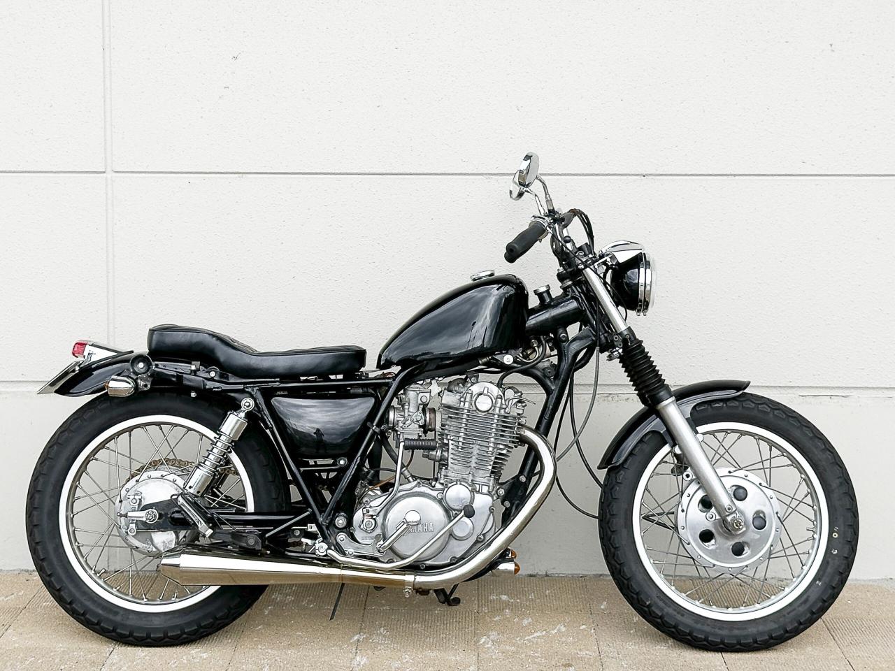 SR400/500 スリップオン メガホンマフラー / 2％er オフィシャルWebstore