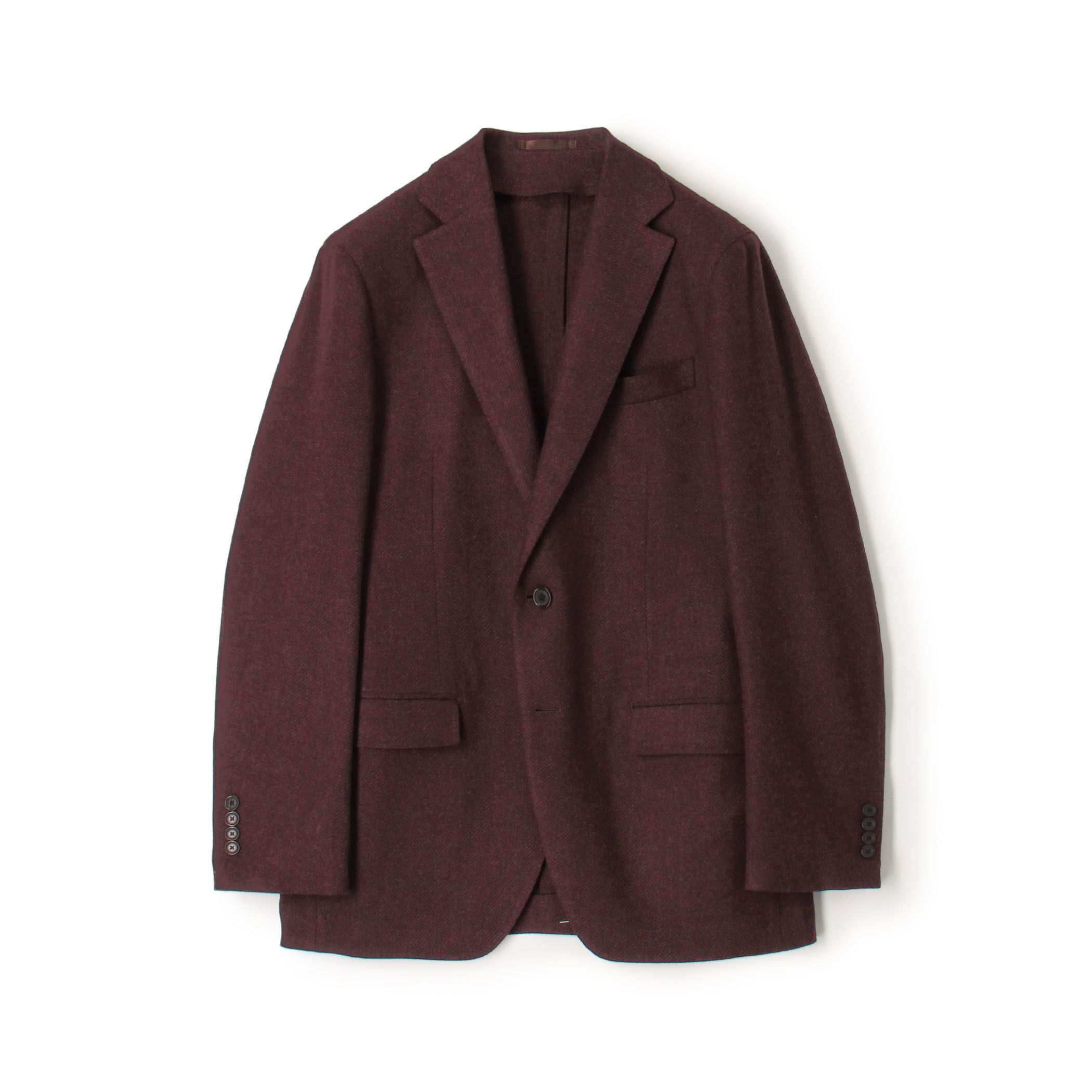 ウールカシミヤ シングルブレステッド 2Bジャケット ZEGNA TROFEO