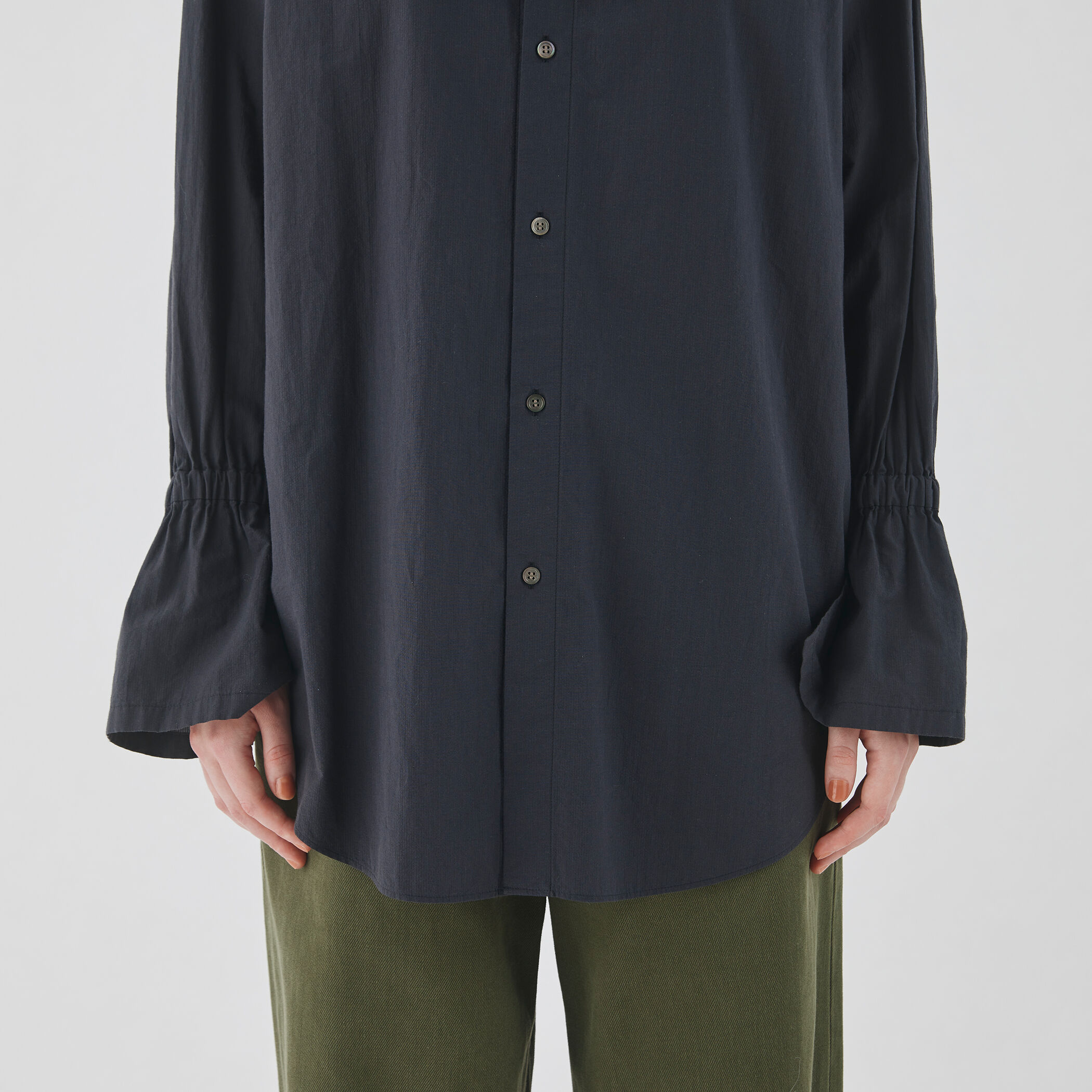 コットン ロングタイシャツ｜トゥモローランド 公式通販