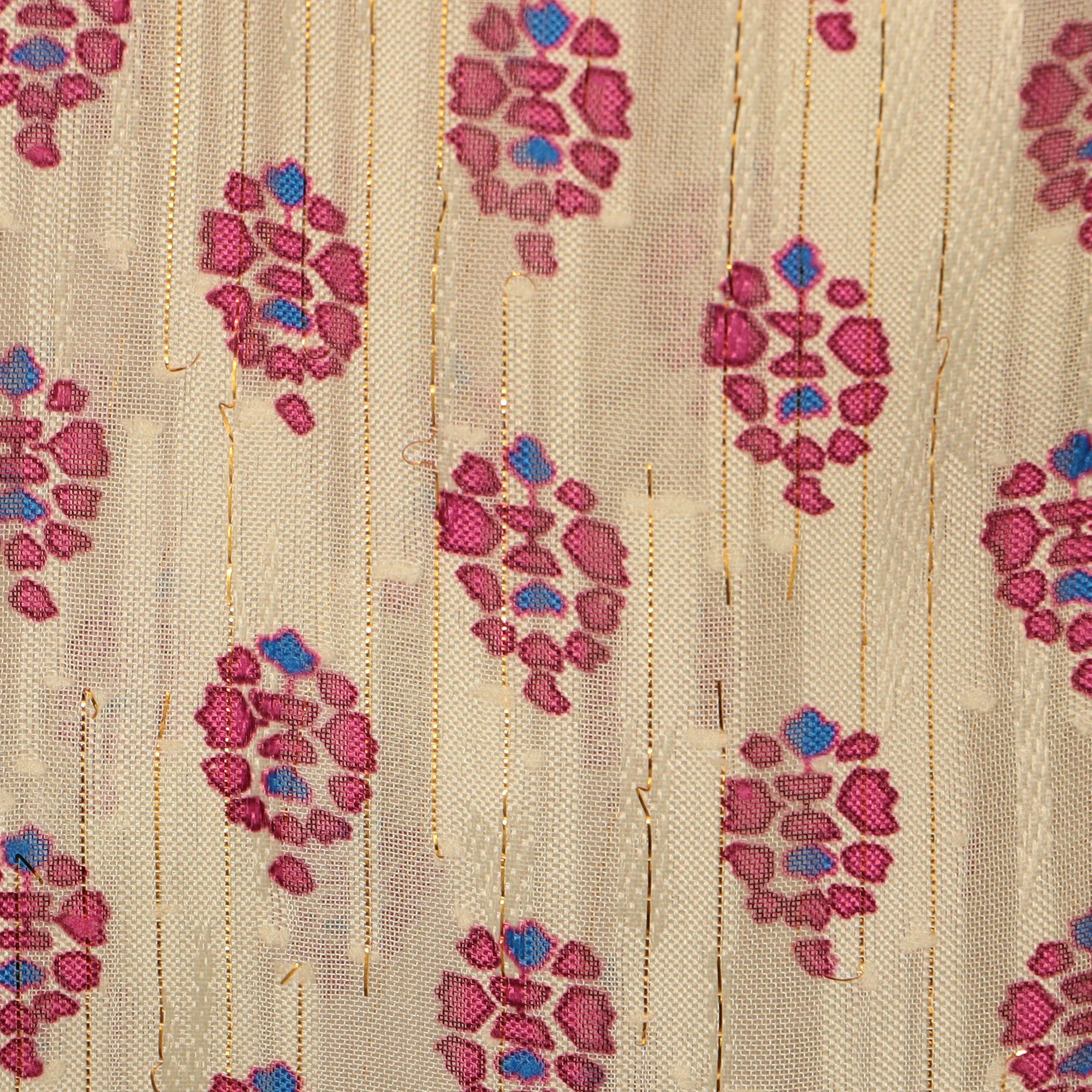 カットジャカードプリント フリルブラウス｜トゥモローランド 公式通販