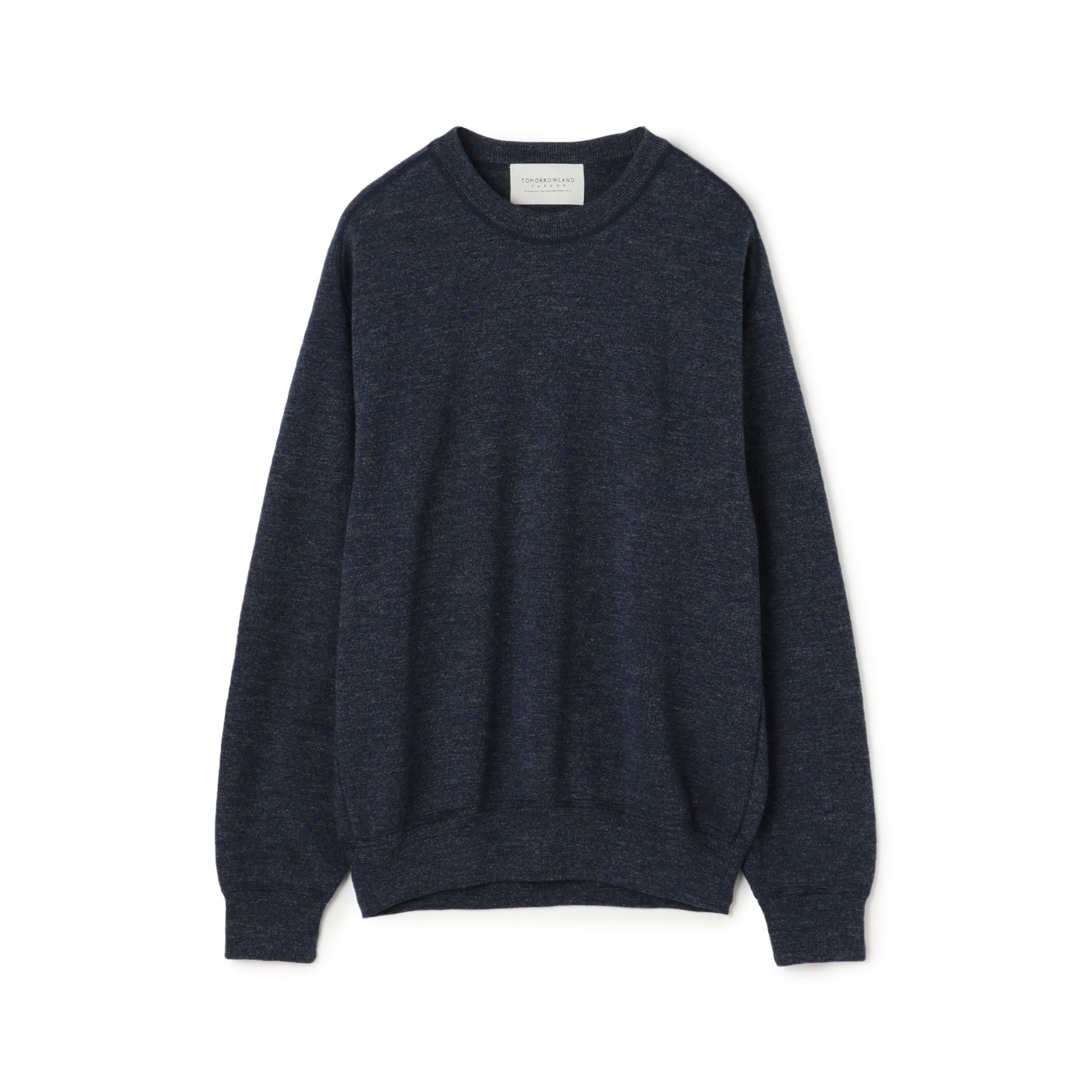 □TOMORROWLAND Tricot ウールラミー クルーネックプルオーバー