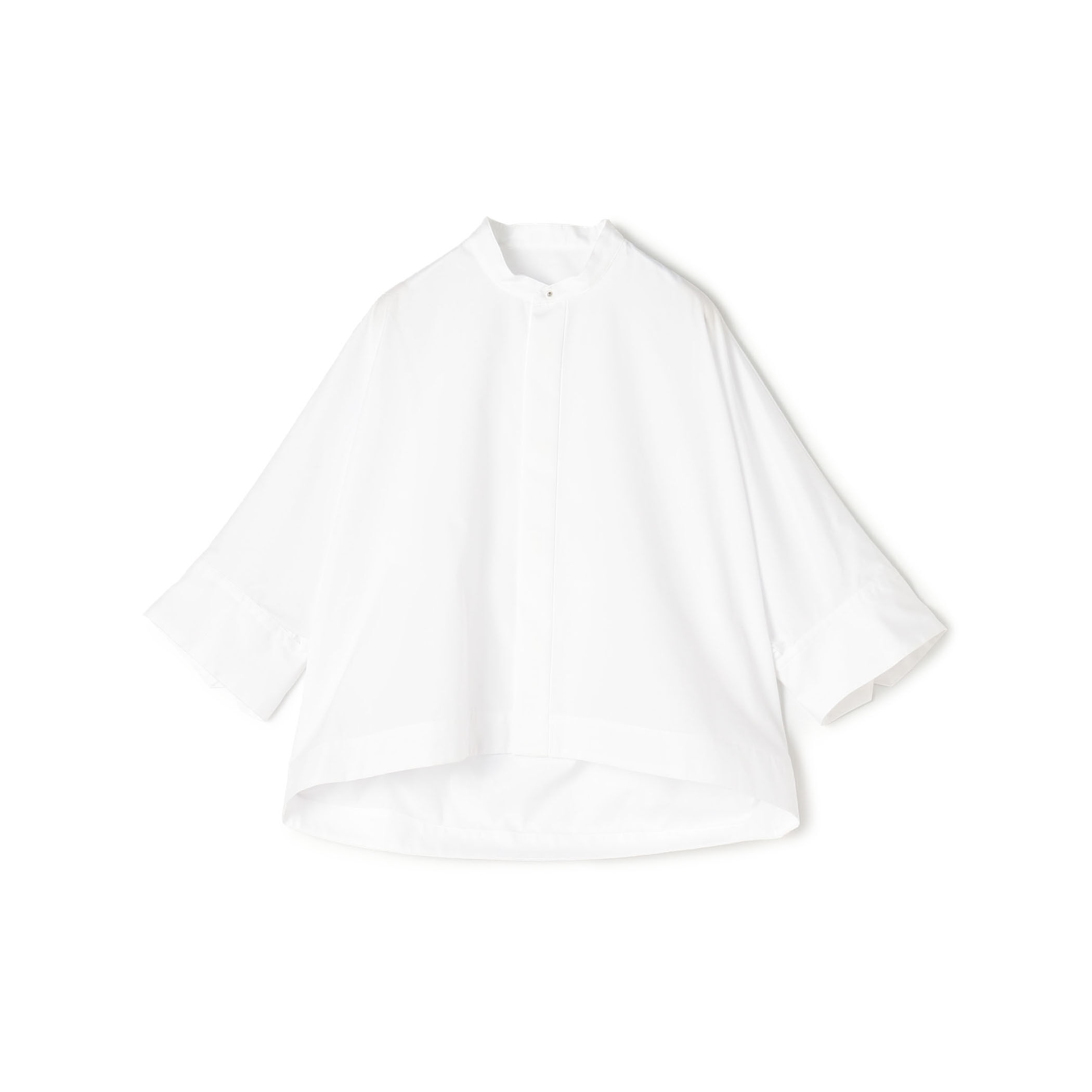 コットンブロード クロップドシャツ｜トゥモローランド 公式通販