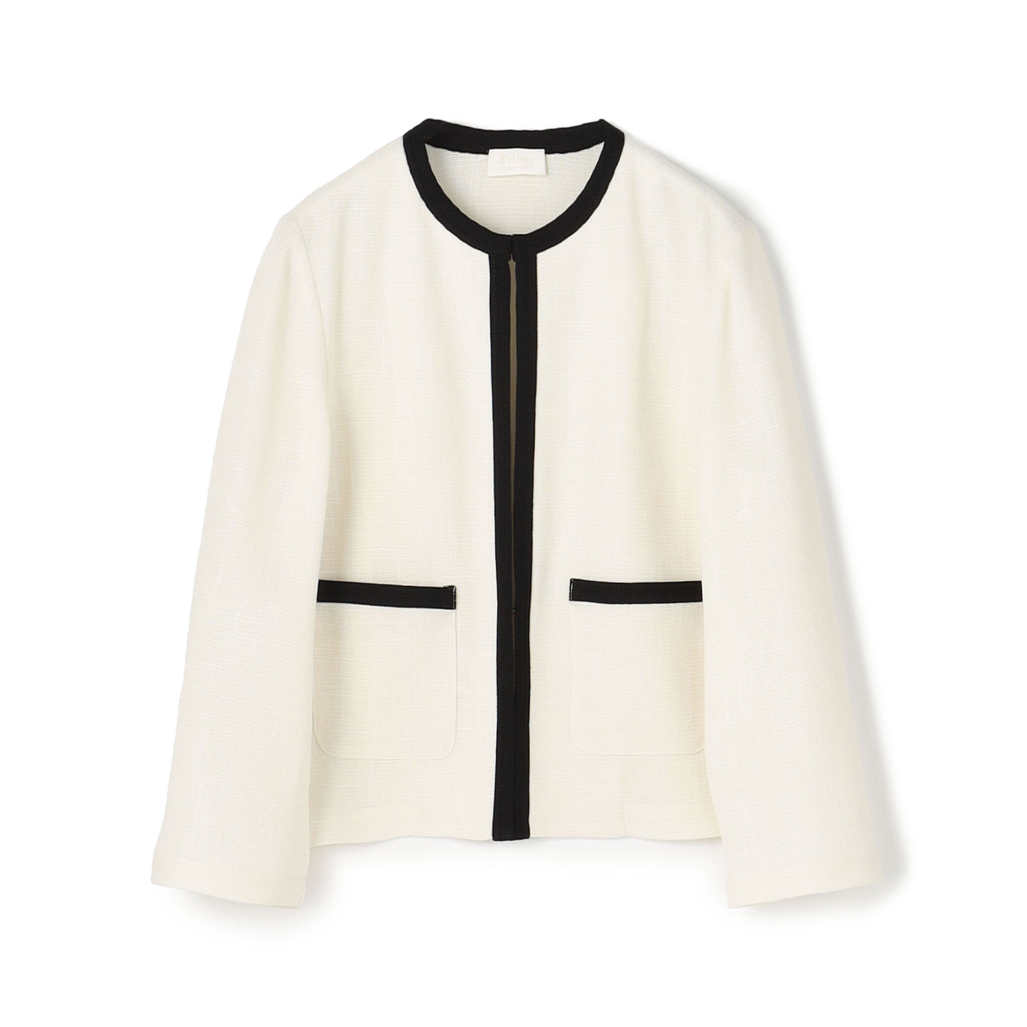 カラミ ノーカラージャケット｜トゥモローランド 公式通販