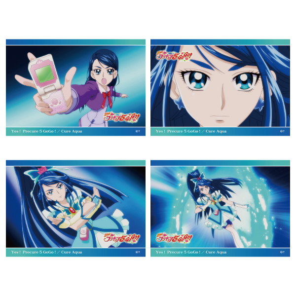 Yes！プリキュア5GoGo！】場面写変身ブロマイドセット（4枚入) キュア