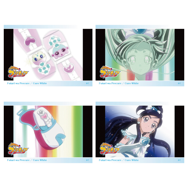 ふたりはプリキュア】場面写変身ブロマイドセット（4枚入) キュア