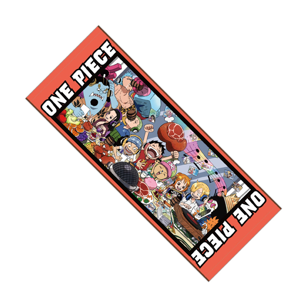 ワンピース】麦わらスペース フェイスタオル（麦わらの一味）: 雑貨