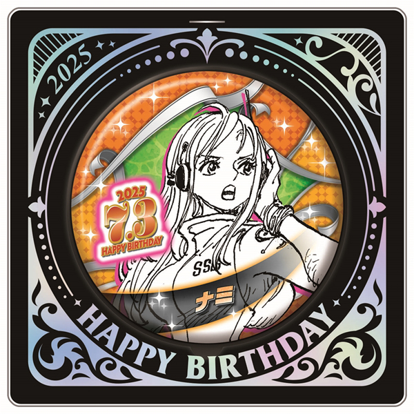 ONE PIECE】バースデイ缶バッジ ナミ: 雑貨｜東映アニメーション