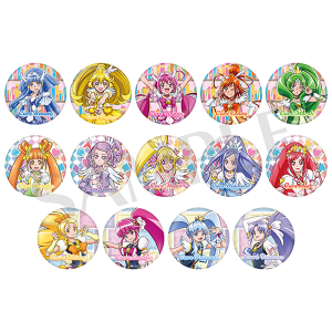 全プリキュア展】缶バッジ（2004～2008）（全11種ランダム1個）: 雑貨