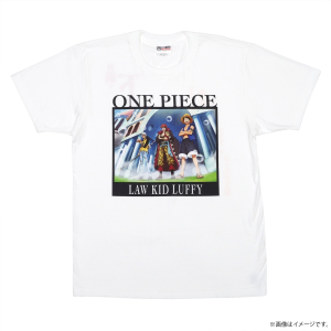 ワンピース】ONE PIECE WE ARE Tシャツ（ルフィ、ロー、キッド）L