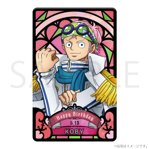 ワンピース】ワンピース HBDステンドグラス風ホログラムプレート[5.5