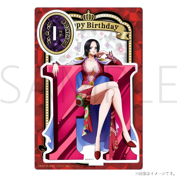 ワンピース】ワンピース HBDイニシャルアクリルスタンド[9.2 ボア