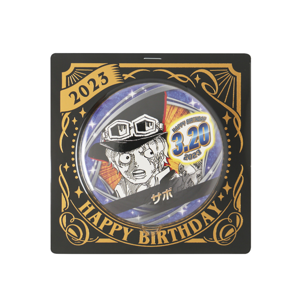ONE PIECE】バースデイ缶バッジ サボ: 雑貨｜東映アニメーション
