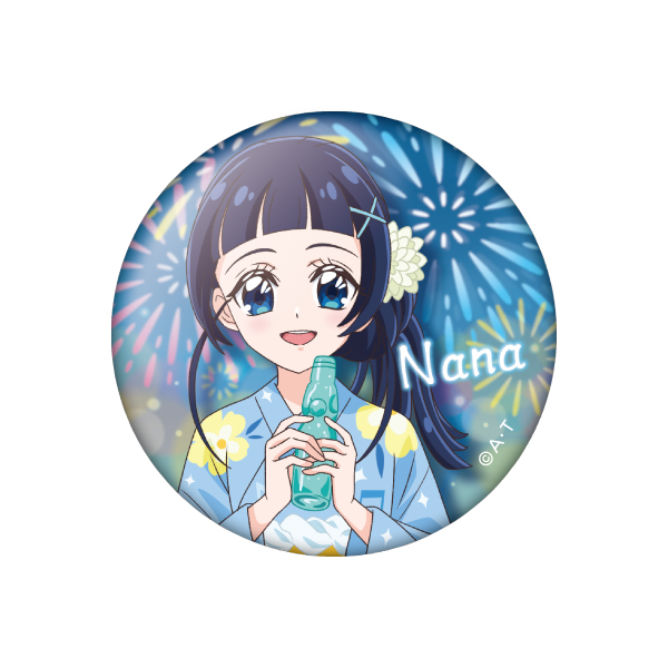 キミとアイドルプリキュア♪】キミときらめく夏祭り 缶バッジ