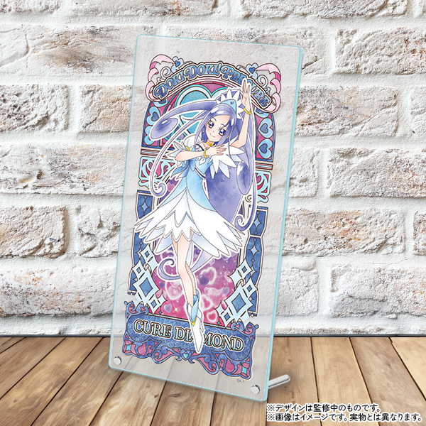 ドキドキ！プリキュア】アクリルアートボード『My heart flutters