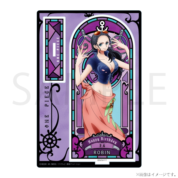 ワンピース】ワンピース HBDステンドグラス風アクリルスタンド[2.6