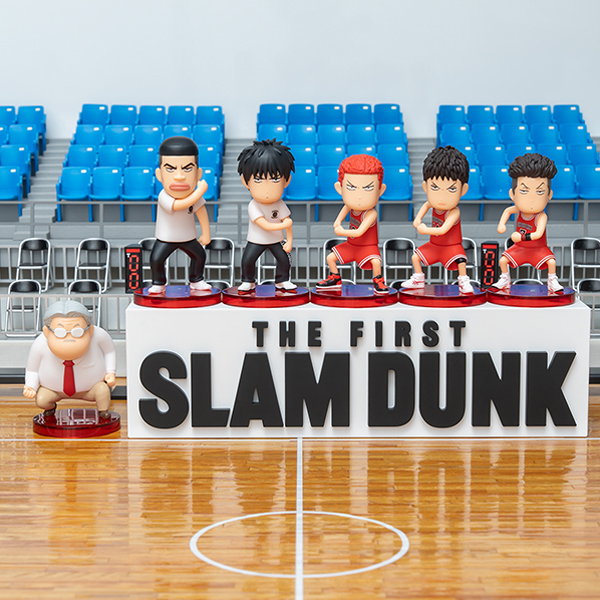 THE FIRST SLAM DUNK ロゴフィギュア WHITE: ぬいぐるみ・フィギュア