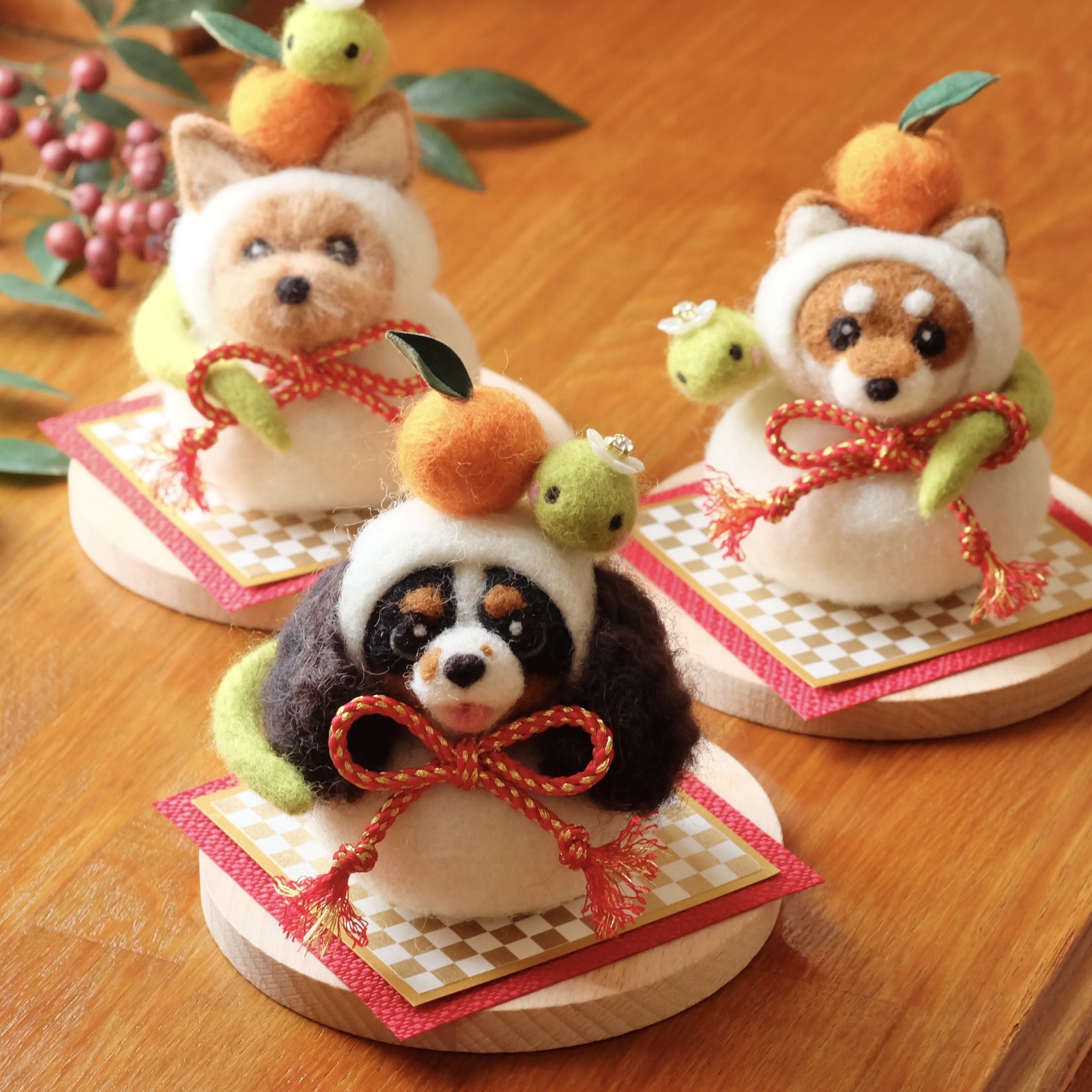 ワークショップ】希望の犬種で♪ 羊毛フェルトでつくるわんこグッズ