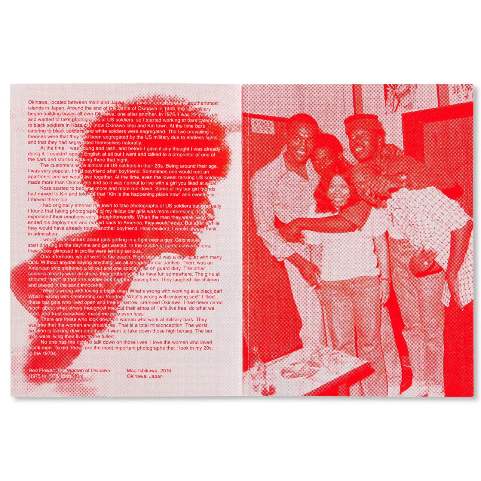 600部限定／SECOND EDITION】RED FLOWER, THE WOMEN OF OKINAWA 赤花