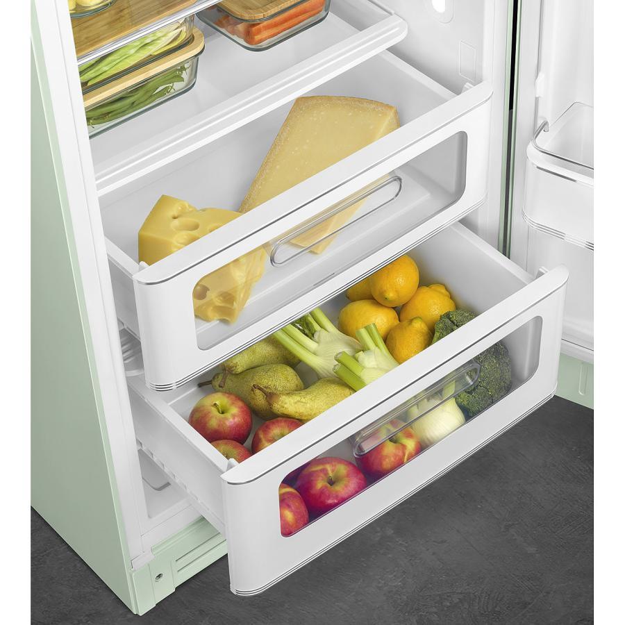 SMEG（スメッグ）冷凍冷蔵庫 FAB28 100V ライムグリーン 右開き SMEG