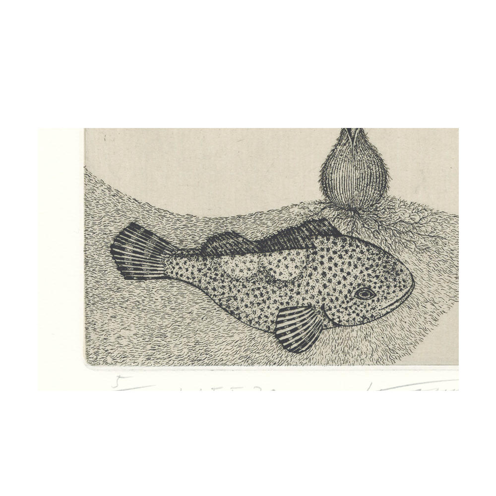 サイン入り】永井一正 銅版画作品 「LIFE 20」 永井一正 -の商品詳細