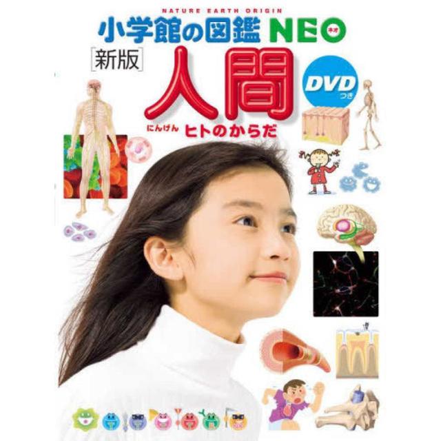 小学館の図鑑NEO[新版]人間 DVDつき ヒトのからだ』松村 讓兒(監修)牛