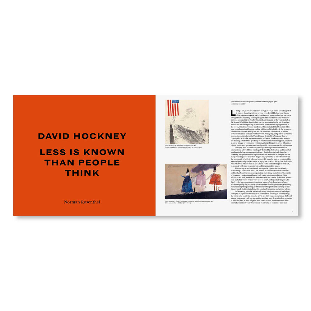 DAVID HOCKNEY by David Hockney（デイヴィッド・ホックニー） 作品集