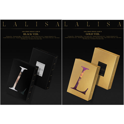 LISA from BLACKPINK / LALISA【2形態セット】【輸入盤】【CD MAXI