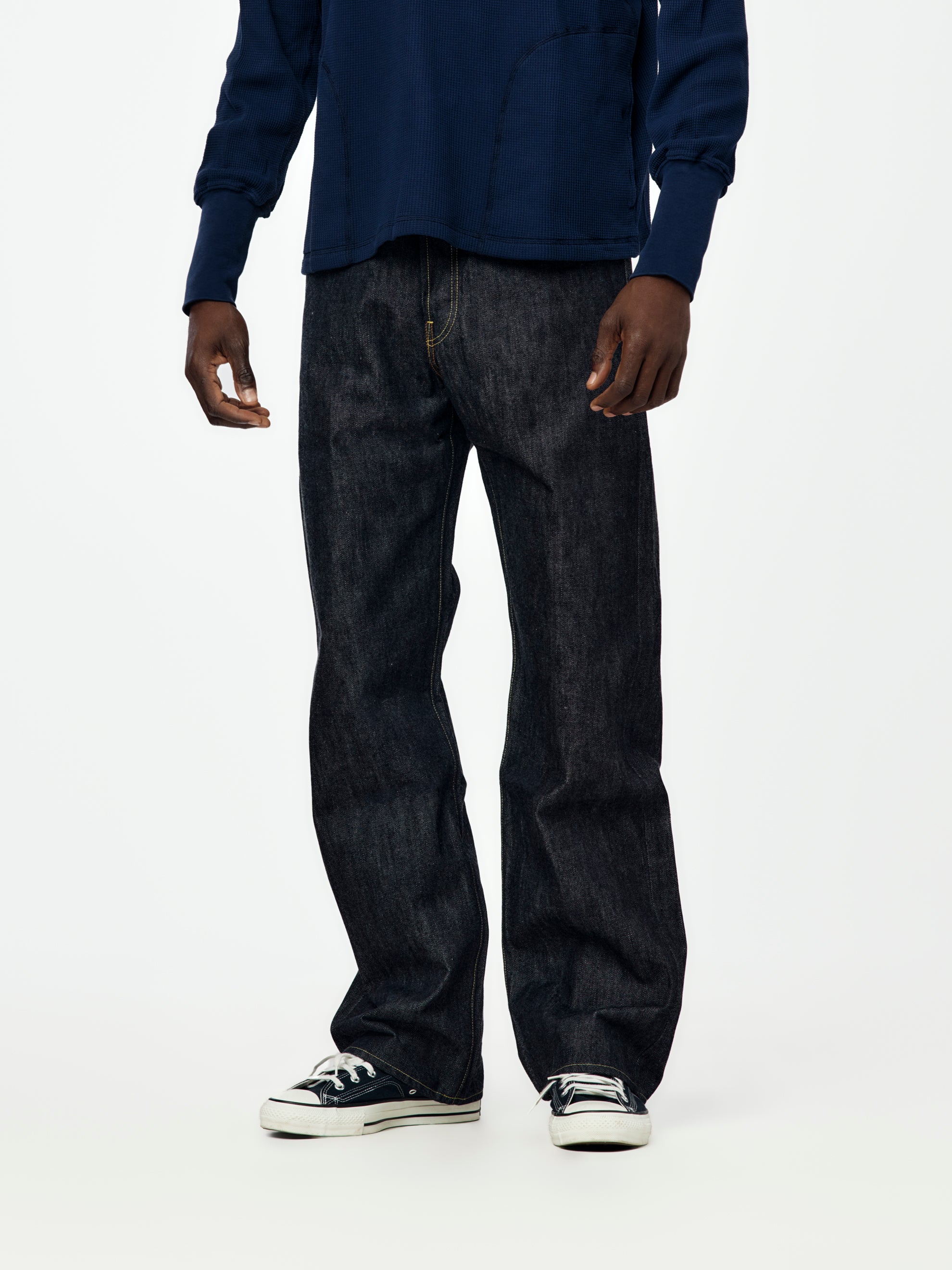 Visvim SOCIAL SCULPTURE 01 WIDE RAW (FW25) - UNION LOS ANGELES