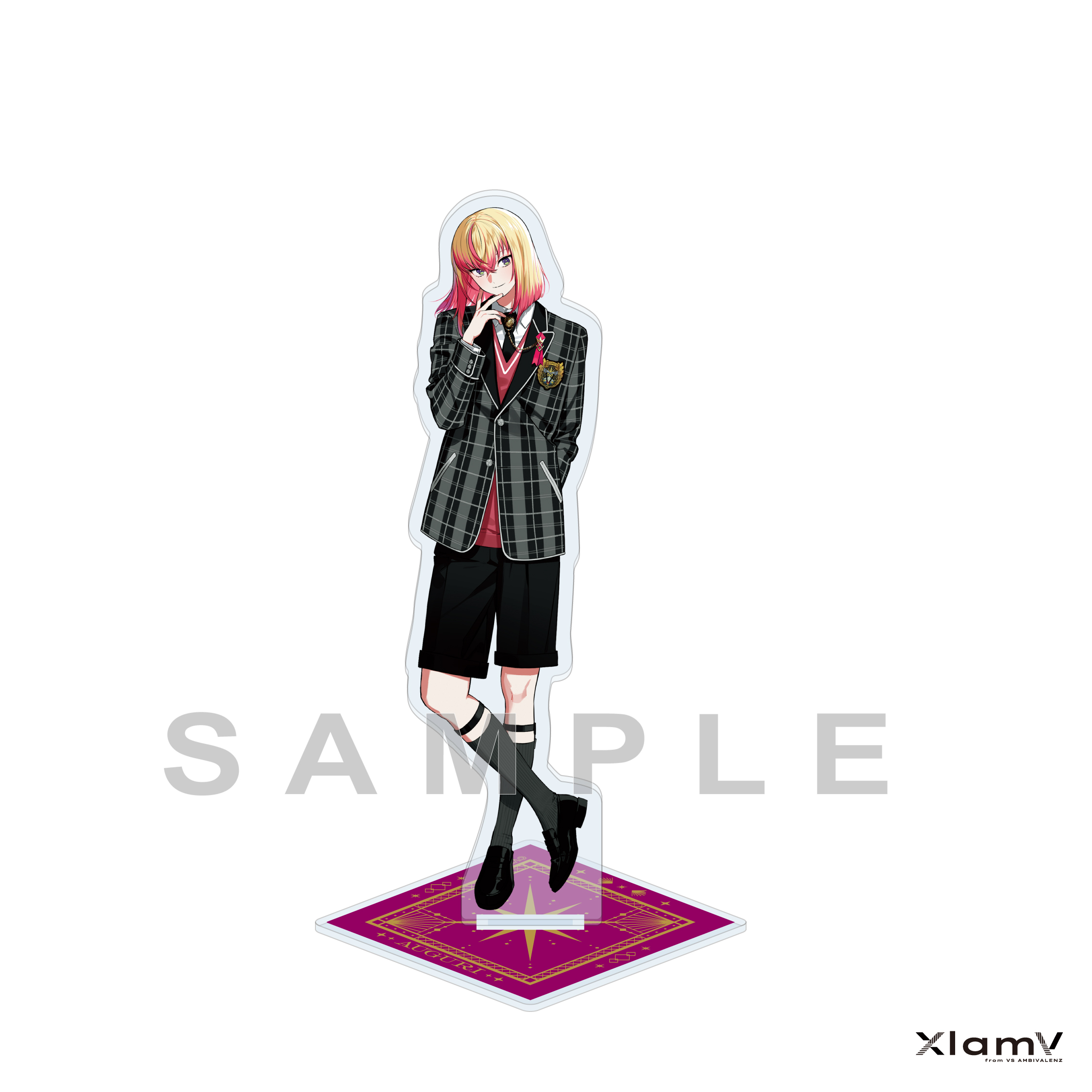私立ビバレン学園】 XlamV アクリルスタンド AUGURI | VS AMBIVALENZ