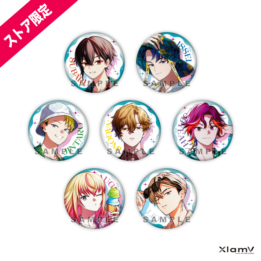 SSS】XlamV トレーディング缶バッジ（BOX） | VS AMBIVALENZ